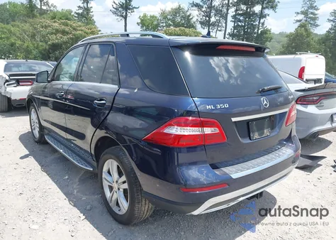 2015 Mercedes-Benz Ml 350 4Matic z USA, uszkodzony, nr VIN 4JGDA5HB4FA576366